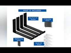 L 떠있는 벽 셰프 브래킷