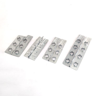 맞춤 170-400mm 220 X 80 X 1.2mm 높이의 금속 스탬핑 진열 된 시트 탄소 강철 목걸이 톱니가있는 힌지