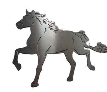 OEM 동물 모양 레이저 절단 굽기 서비스와 함께 정원 미술 장식용 스테인리스 스틸 레이저 절단 부품