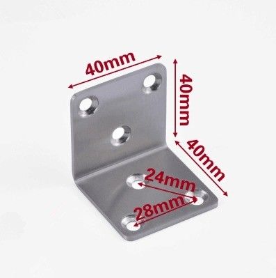 OEM ODM 맞춤형 스테인리스 스틸 냉 laminated 강각 금속 철 지원 코너 브래킷 홀더