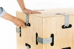 OEM 사용자 지정 금속 스티밍 크레이트 클립 스프링 클립 목재 상자 고정 재사용 및 내구성 클립