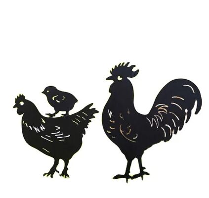 맞춤형 패턴 레이저 절단 공예품 정원 공원 장식을 위한 금속 장식품 맞춤형 색상