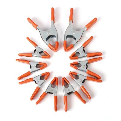 맞춤형 금속 스프링 클램프 도구 하드웨어 핸드 클램프 흰색 금속 클램프 4'' 6'' 9''